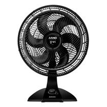 Ventilador Arno Turbo Force VF42 Super Silencioso 2x1 Mesa e Parede Preto 6 pás Ventilador Arno Turbo Force VF42 Super Silencioso 2x1 Mesa e Parede Preto 6 pás