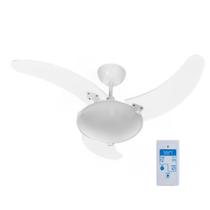 Ventilador Aura 127v San Branco/Pás transparentes 130w Ventilador Aura 127v San Branco/Pás transparentes 130w