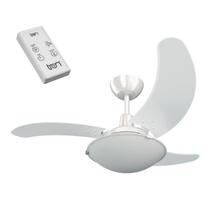 Ventilador Aura At 3p San C.l.m. Br C/ Controle Remoto - 127v Branco