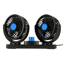 Ventilador Automotivo Duplo 12V Potente, Ajustável Ideal Car - Shophalle Magalu