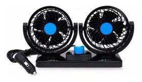 Ventilador Automotivo Duplo Com Ajuste Carro Caminhão 12V - Alinee