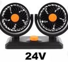 Ventilador Automotivo Duplo Com Ajuste Carro Caminhão 24V Ventilador Automotivo Duplo Com Ajuste Carro Caminhão 24V