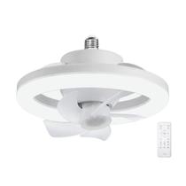 Ventilador Bocal Drone Led Branco 3 Cores Quarto Sala Banheiro Ventilador Bocal Drone Led Branco 3 Cores Quarto Sala Banheiro