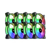 Ventilador Case Aigo AR12 120mm RGB Silencioso - com Porta SATA Aura Sync