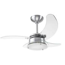 Ventilador Chanceler Alumínio 110V 3 Pás Trasparentes Ventilador Chanceler Alumínio 110V 3 Pás Trasparentes