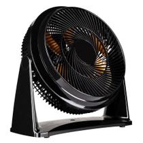 Ventilador Circulador de Ar Turbo Mesa 35cm Preto/Bronze Turbão