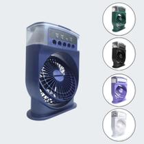 Ventilador Climatizador De Ar Com Reservatório Para Agua E Gelo Portátil 4 Cores 110V/220V - Portable