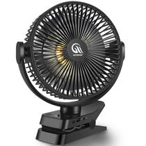 Ventilador Clip On OUTERFAN 8", controle remoto USB recarregável de 12000mAh
