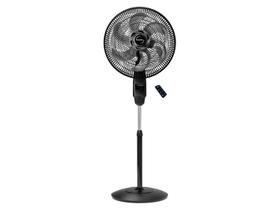 Ventilador Coluna 40Cm Mallory Preto 6 Pás Com Controle 127v