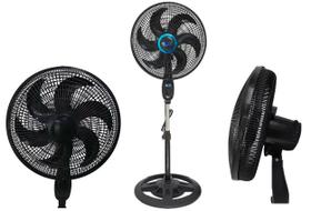 Ventilador Coluna De Chão Turbo Vento Forte 110/220V 6 Hélices