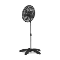 Ventilador Coluna Domina 50cm Preto 200W Bivolt Oscilante