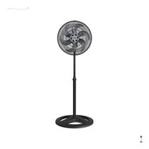 Ventilador Coluna Oscilante Turbo Ventisol 6 Pás Preto 220v