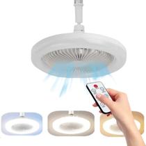 Ventilador Com Luz Led Integrada E Controle Remoto