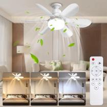 Ventilador com Luz para Quarto Sala Cozinha Ventilador com Luz para Quarto Sala Cozinha