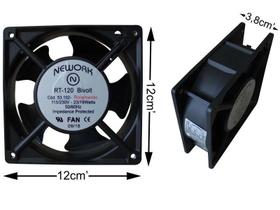 Ventilador cooler para chocadeiras com rolamento 120x120x38mm Ventilador cooler para chocadeiras com rolamento 120x120x38mm