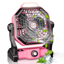 Ventilador de acampamento JINLICTE 20000mAh com lanterna LED recarregável Ventilador de acampamento JINLICTE 20000mAh com lanterna LED recarregável