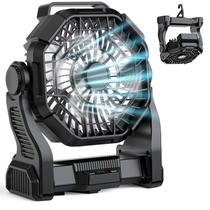 Ventilador de acampamento MATULSA recarregável de 10 polegadas com luz LED 10000mAh Ventilador de acampamento MATULSA recarregável de 10 polegadas com luz LED 10000mAh