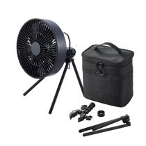 Ventilador de acampamento portátil ao ar livre NESTOUT com tripé e temporizador Ventilador de acampamento portátil ao ar livre NESTOUT com tripé e temporizador