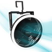 Ventilador de acampamento portátil COMLIFE de 8 polegadas com lanterna LED 10000mAh