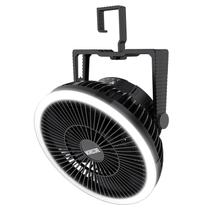 Ventilador de Acampamento Portátil Morecore 8 Polegadas com Lanterna LED - 10000mAh