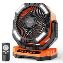 Ventilador de Acampamento Recarregável AMACOOL 40000mAh - Com Luz e Controle Remoto