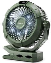 Ventilador de Acampamento Recarregável Gaiatop 4000mAh - 3 Velocidades com Luz