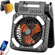 Ventilador de acampamento YXIRENE 10400mAh Lanterna LED de energia solar Ventilador de acampamento YXIRENE 10400mAh Lanterna LED de energia solar