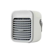 Ventilador de ar condicionado portátil recarregável evaporativo branco