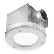 Ventilador de banheiro Homewerks 7117-02-HW com luz LED 80 CFM 1.5 Sones Ventilador de banheiro Homewerks 7117-02-HW com luz LED 80 CFM 1.5 Sones