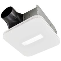 Ventilador de banho Broan-nutone AER110CCTK CleanCover 110 CFM 1.0 Sone Ventilador de banho Broan-nutone AER110CCTK CleanCover 110 CFM 1.0 Sone