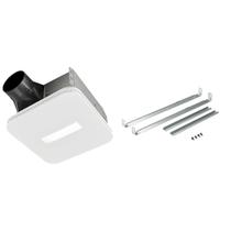 Ventilador de banho Broan-nutone AER80CCTK 80 CFM LED Light Silver Ventilador de banho Broan-nutone AER80CCTK 80 CFM LED Light Silver