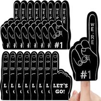 Ventilador de beisebol Foam Finger Sinmoe Mini Foam Finger x24 Black