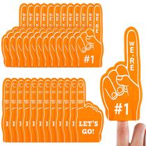 Ventilador de beisebol Foam Finger Sinmoe Mini Foam Finger x24 Orange
