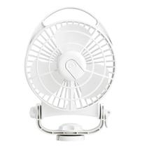 Ventilador de cabine SEEKR Bora II 12/24V Auto-Sensing DC de 3 velocidades branco Ventilador de cabine SEEKR Bora II 12/24V Auto-Sensing DC de 3 velocidades branco