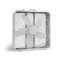 Ventilador de caixa Comfort Zone CZ200A Fluxo de ar de 20 polegadas e 3 velocidades 4,6 m/s