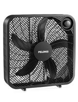 Ventilador de caixa PELONIS 20 polegadas e 3 velocidades, janela, piso, mesa, 55 W