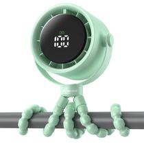 Ventilador de carrinho de passeio AMACOOL Portátil Recarregável Clip-on 17H Cooling