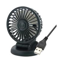 Ventilador de Carro Ajustável 360° - 3 Cabeças, Silencioso e com 2 Velocidades