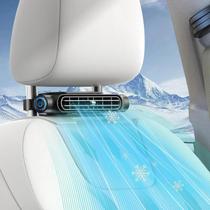 Ventilador de carro Niubixx Mini Ventilador de resfriamento USB portátil no banco traseiro