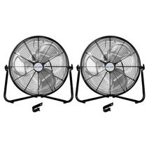 Ventilador de Chão BILT HARD 20" Industrial com 3 Velocidades e Suporte para Parede