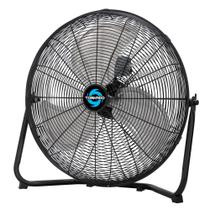 Ventilador de Chão Industrial Tornado - 20 Polegadas, 3 Velocidades, Preto