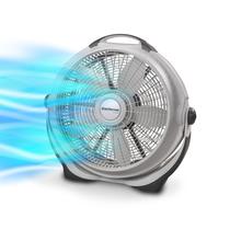 Ventilador de chão Lasko Wind Machine Air Circulator 3 velocidades 20cm