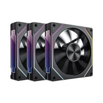 Ventilador De Chassi De Computador ARGB PWM De 12cm Power Trian PRISM 5PRO 5V 3PIN Com Seleção De