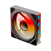 Ventilador De Chassi PWM De 12CM Jungle Leopard Prism 4 MAX Para Dissipação De Calor Com Luz Ventilador De Chassi PWM De 12CM Jungle Leopard Prism 4 MAX Para Dissipação De Calor Com Luz