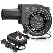 Ventilador de churrasco WDERAIR 97 mm x 33 mm 12 V com plugue AC 120 V-240 V
