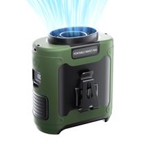 Ventilador de cintura Aristide com lanterna USB recarregável 10000mAh