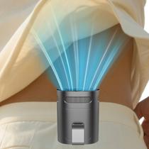 Ventilador de cintura portátil AJGJF, clipe silencioso recarregável de 4 velocidades