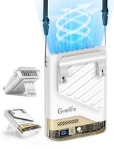 Ventilador de cintura portátil Grelife 2025 AI Recarregável 40h de tempo de execução Ventilador de cintura portátil Grelife 2025 AI Recarregável 40h de tempo de execução