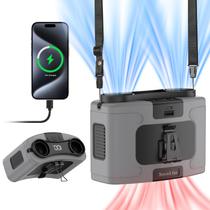 Ventilador de cintura portátil Socool 20000mAh com 40H de resfriamento de 10 velocidades Ventilador de cintura portátil Socool 20000mAh com 40H de resfriamento de 10 velocidades