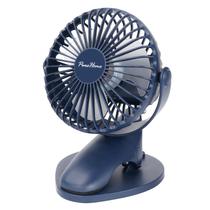 Ventilador de clipe portátil PureHome Mini USB recarregável de 3 velocidades